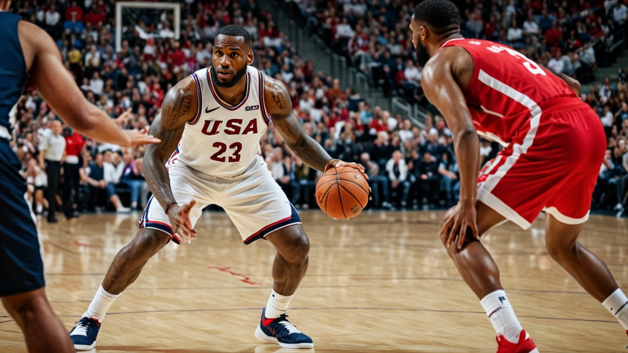 LeBron James e Stephen Curry Estreiam, EUA Derrotam o Canadá em Amistoso na Preparação Olímpica