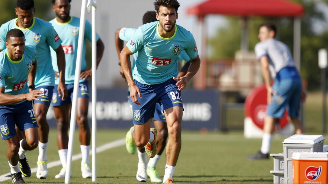 Pedro Do Flamengo Sofre Lesão No Joelho Em Treino Da Seleção Brasileira E Passará Por Exames Detalhados